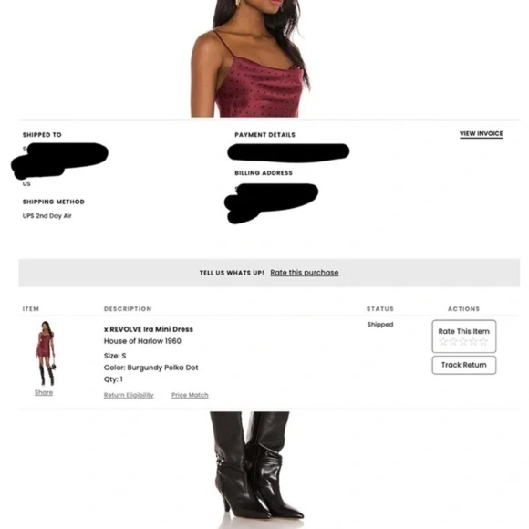 House of Harlow 1960 Ira Polka Dot Mini Dress - Picture 2 of 10